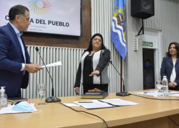 Patricia Moreyra juró como Legisladora de Puerto San Julián