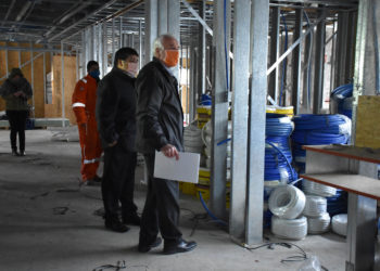 Avanza la obra de ampliación del Hospital de Río Gallegos