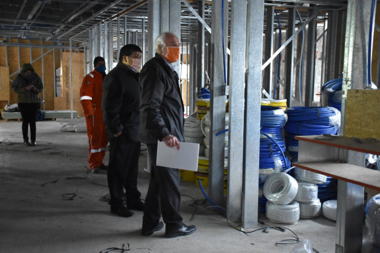 Avanza la obra de ampliación del Hospital de Río Gallegos