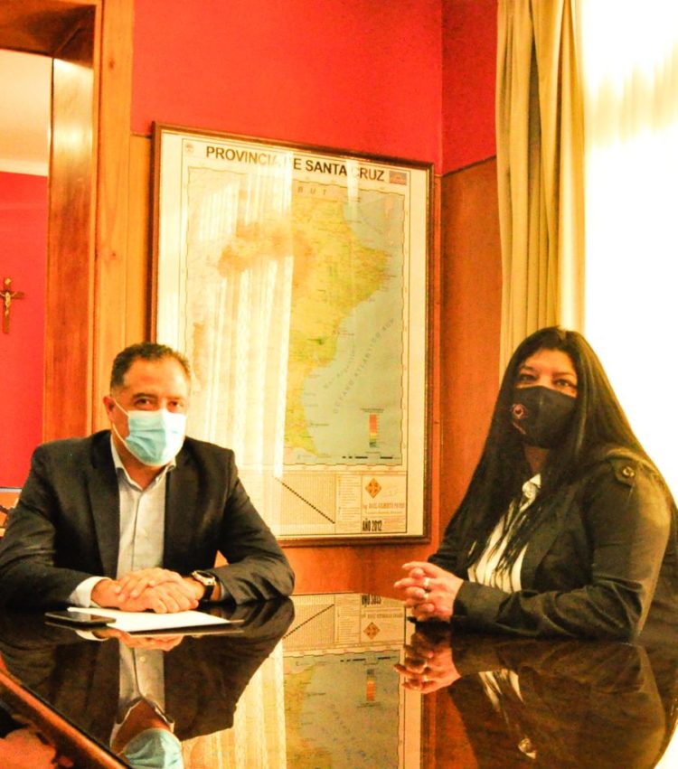 SANTA CRUZ: Reunión de Quiroga con futura legisladora