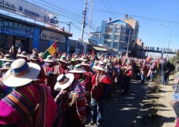 Bolivia. Desde este lunes 3 el pueblo hará sentir el paro nacional por tiempo indefinido y con bloqueos