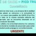 Segundo caso de Covid-19 en Pico Truncado
