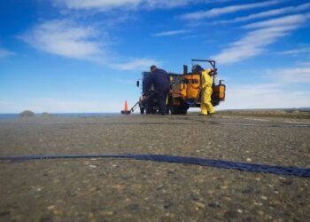Vialidad Provincial concreta labores en la Ruta Nacional Nº 3