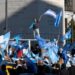 Protestas opositoras en el Obelisco y en ciudades del interior del país