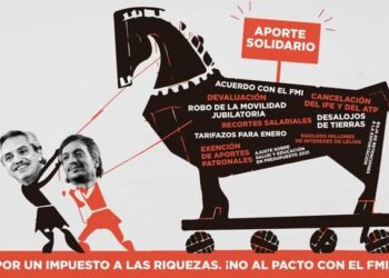 Las cartas de los Fernández sobre la mesa:  Pacto con el FMI, ajuste, tarifazos, robo a los jubilados, y un Caballo de Troya.