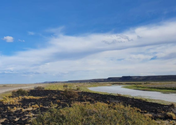Incendio en el Valle del Río deseado