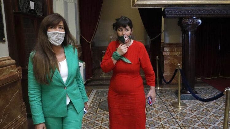 Confiadas en una victoria, las verdes piden apurar el debate del aborto en Diputados