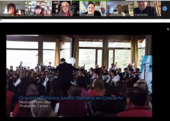 Alicia inauguró la Tercera Edición de “Glaciares en Concierto 2020”