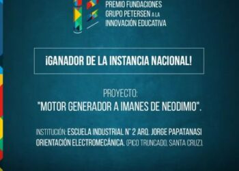 La Escuela Industrial N° 2 de Pico Truncado obtuvo el Premio Nacional a la Innovación Educativa