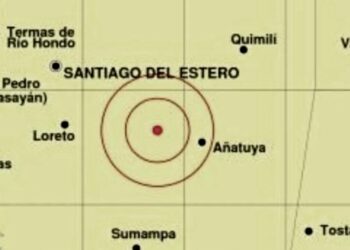 Un sismo de magnitud 4,9 sacudió a Santiago del Estero