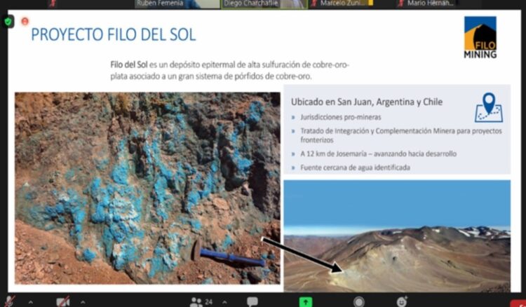 San Juan: Filo del Sol promete ser uno de los yacimientos de Cobre y Oro más importantes del mundo