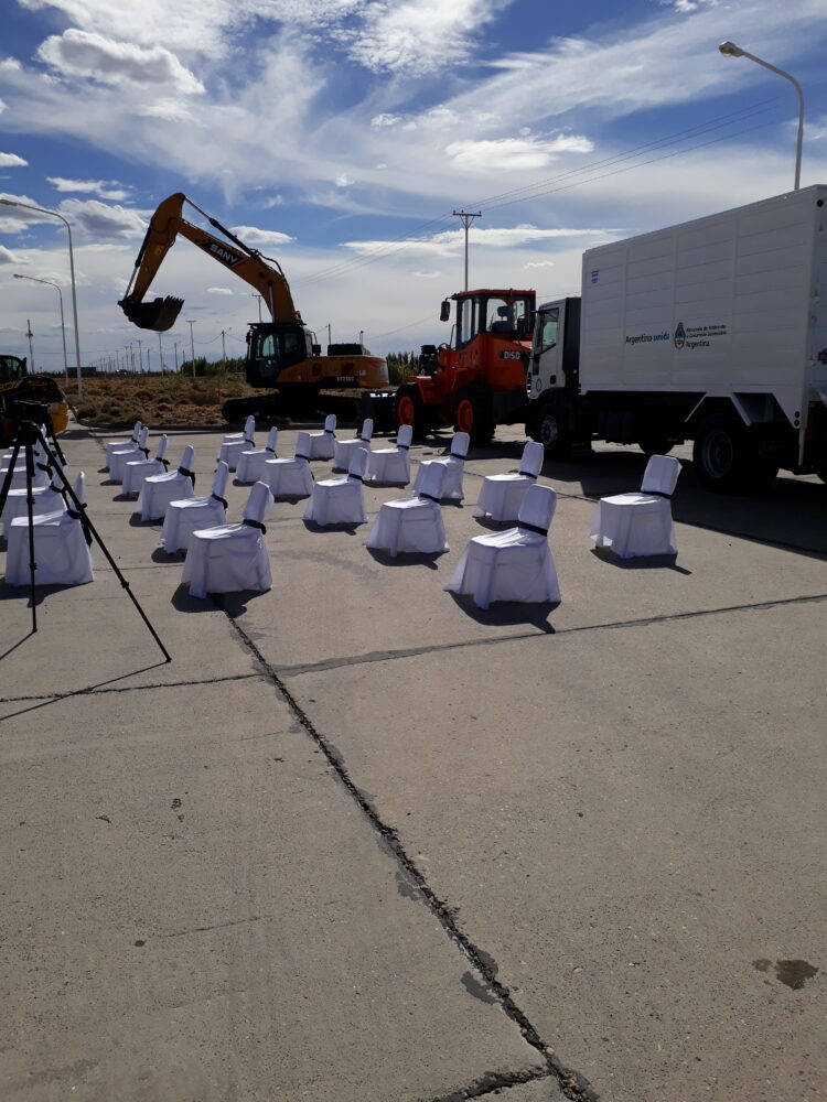 Girse: Entregaron equipamientos y maquinarias en Pico Truncado