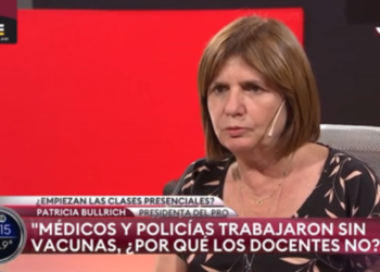 Bullrich no sabe de educación, su política es palo y a la bolsa