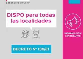 Alicia y ministros firmaron el Decreto 136/21