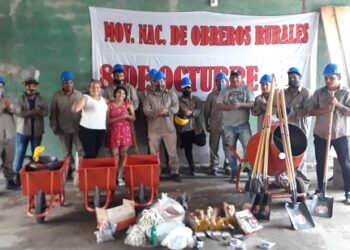 SE REUNIÓ EL MOVIMIENTO NACIONAL DE OBREROS RURALES «8 DE OCTUBRE» DE LA CCC