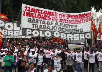 El Polo Obrero sale a las calles en todo el país