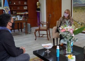 Alicia se reunió con el diputado nacional Jorge Verón