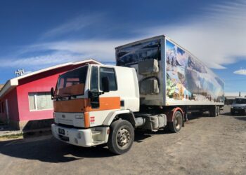 El Calafate: partió la colecta hacia la Comarca Andina