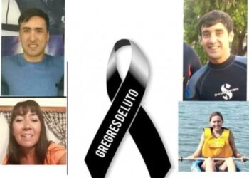 Cuatro kayakistas murieron en el lago Cardiel