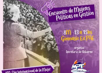 8M. encuentro de Mujeres Políticas en Gestión