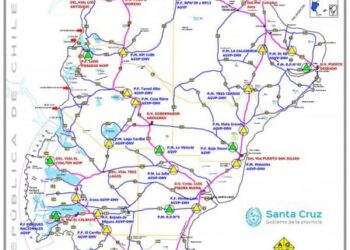 Vialidad Provincial informó el mapa del nuevo Plan Invernal 2021