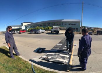 El Municipio de El Calafate avanza con trabajos de señalización y tránsito