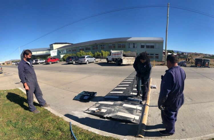 El Municipio de El Calafate avanza con trabajos de señalización y tránsito