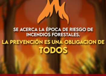 Se acerca la época de Riesgo de Incendios Forestales y la prevención es una obligación de todos