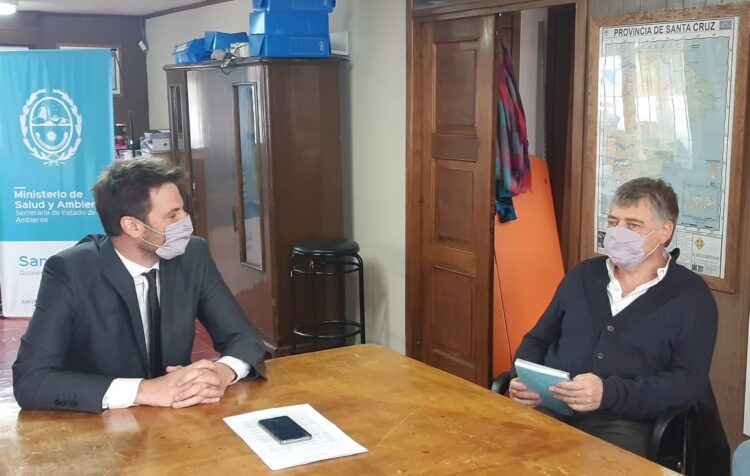El diputado Oliva mantuvo audiencia con el titular de Ambiente de la provincia