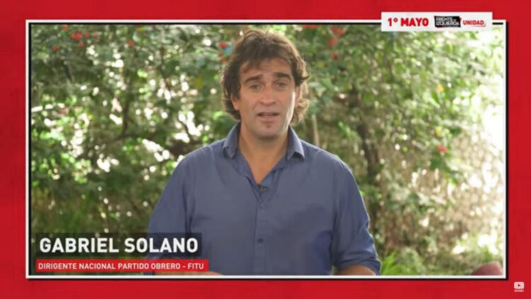 Solano: “El desastre sanitario argentino se debe a que la política del gobierno frente a la pandemia está dictada por los intereses de los capitalistas”
