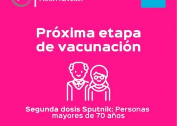 Vacunar para prevenir: Se habilitan turnos para la aplicación de segundas dosis a mayores de 70 años en Río Gallegos