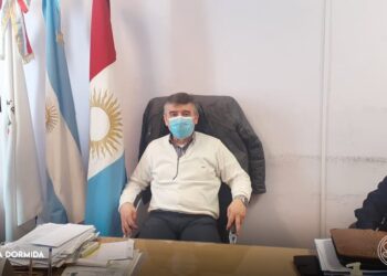 San Josè De La Dormida: El intendente Alejandro Allende recibió la visita de miembros de la Policía de Córdoba