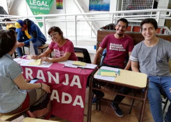 La Franja Morada de la UNPA organiza colecta para vecinos necesitados