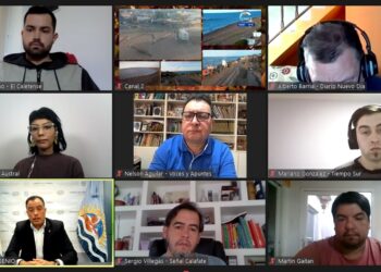 EUGENIO QUIROGA HABLÓ CON PERIODISTAS