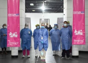 García: “Superamos ampliamente las cien mil dosis aplicadas en Santa Cruz”