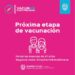 Vacunar para prevenir: Habilitan turnos para la aplicación de primeras dosis a mayores de 27 años