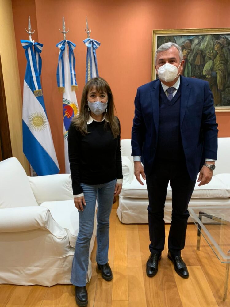 REYES SE REUNIÓ CON EL GOBERNADOR DE JUJUY