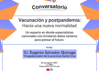 Realizarán conversatorio sobre Vacunación y Post Pandemia