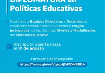 Se encuentra abierta la preinscripción para la Diplomatura en Políticas Educativas