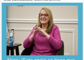 RICCI CUESTIONÓ A ALICIA:  LAMENTÒ LA FALTA DE AUTOCRÍTICA Y DIJO QUE SANTA CRUZ DIO UN MENSAJE CLARO EN LAS URNAS