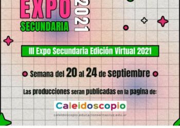IIIª Expo Secundaria 2021: se concretará del 20 al 24 de septiembre de manera virtual