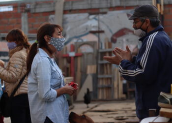 ROXANA REYES: «LA SITUACIÓN ECONÓMICA ES DESESPERANTE»