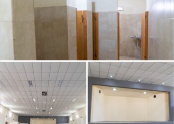 Concluyen las obras de remodelación y mantenimiento del SUM de San José de la Dormida