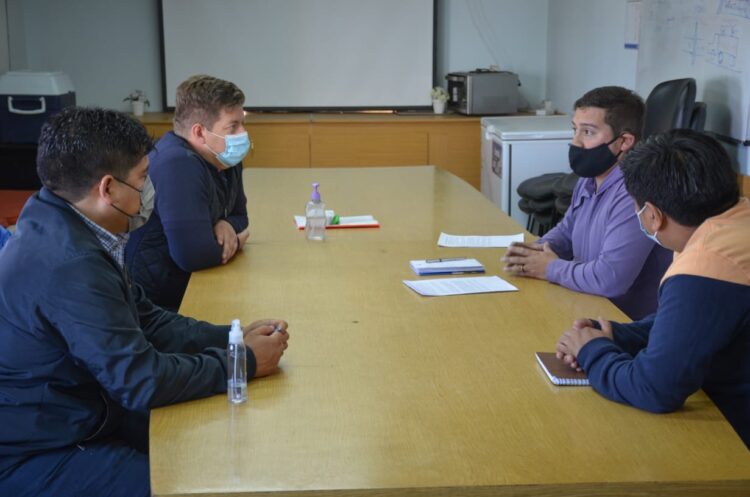 Claudio Vidal acuerda con Roch mayores medidas de seguridad y salud para los trabajadores del yacimiento