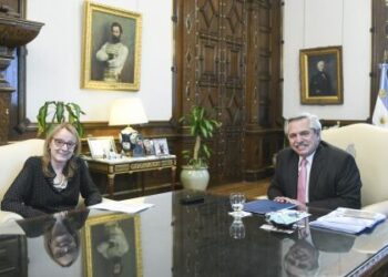 Alicia dialogó con Alberto sobre la agenda de desarrollo productivo para Santa Cruz