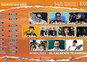 Belloni presentó las seis noches de la Fiesta Nacional del Lago 2022