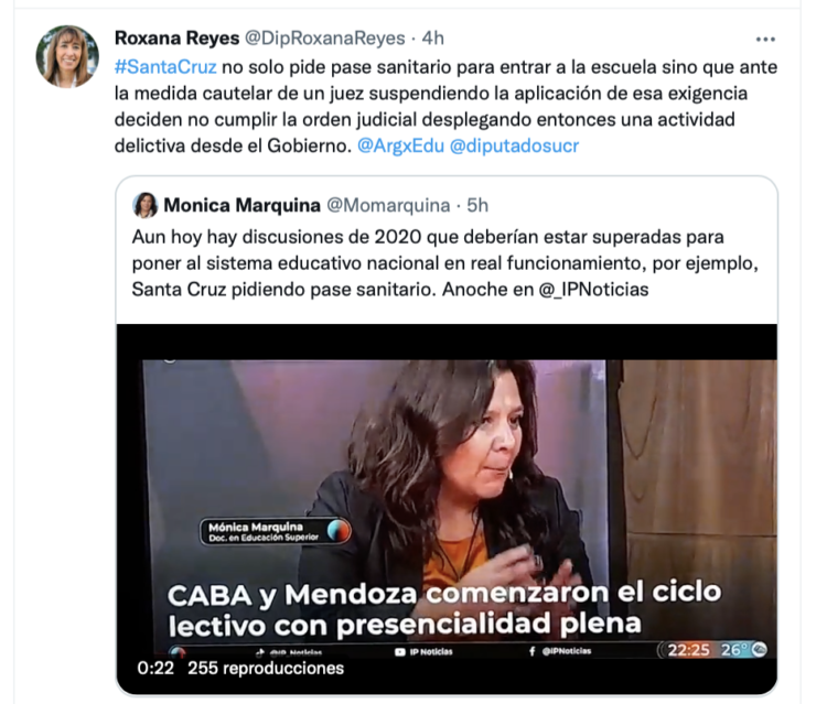 RECLAMAN CLASES PARA TODOS