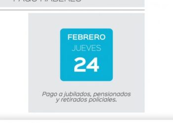 Este jueves se acreditarán los haberes de febrero a jubilados y jubiladas de la provincia