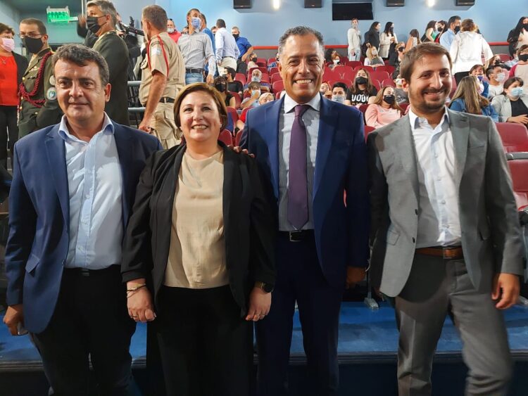 EUGENIO QUIROGA EN LA ASUNCIÓN DE MÓNICA VILA