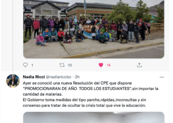 RICCI: “SANTA CRUZ VIVE LA PEOR CRISIS EDUCATIVA”